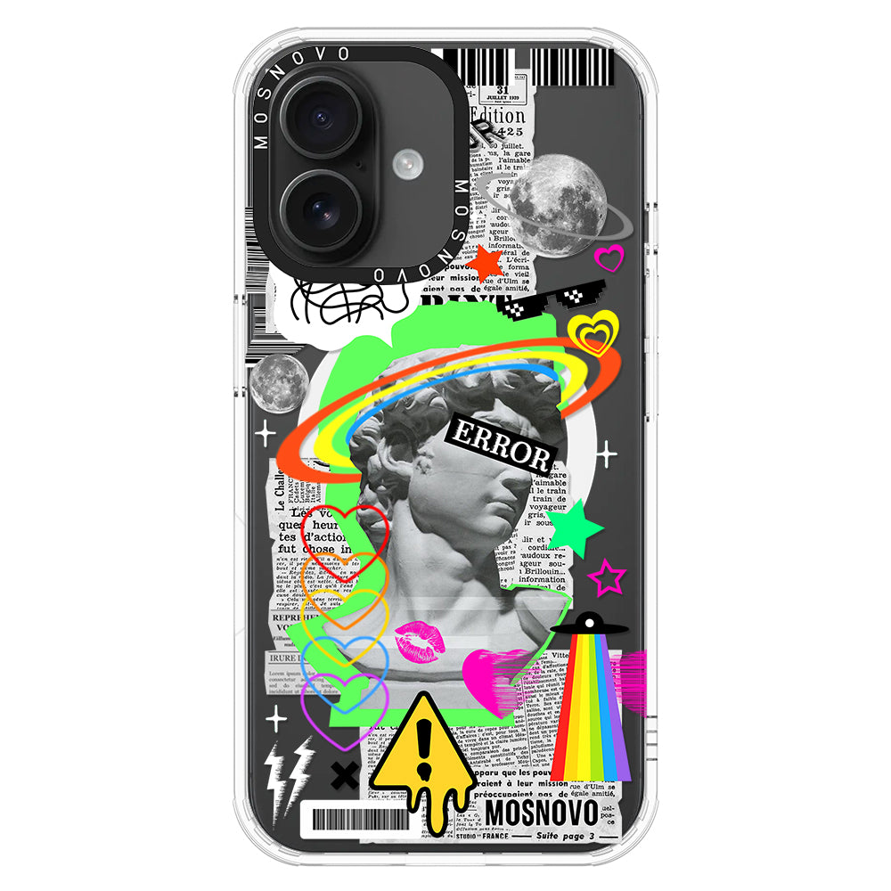 Error Statue Art Phone Case - iPhone 16 Plus Case - MOSNOVO