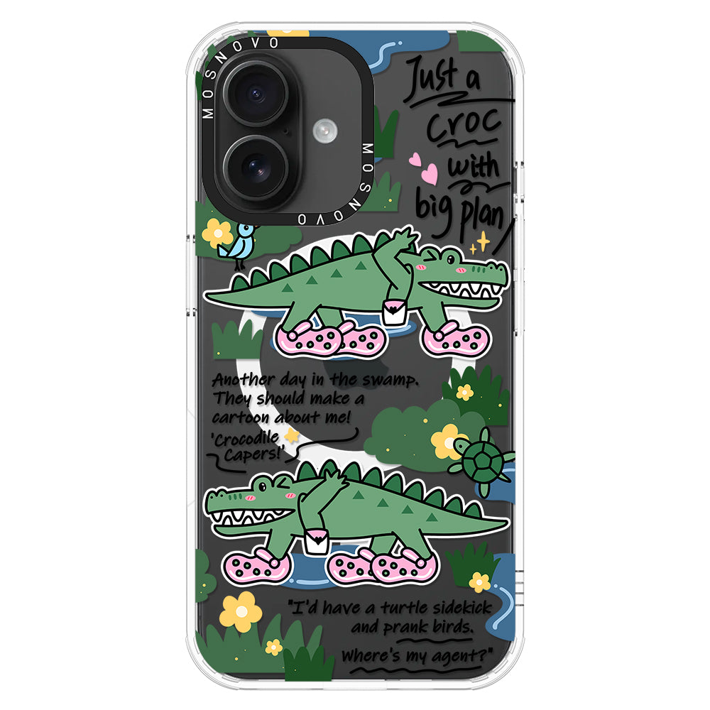 Croc with Big Plan Phone Case - iPhone 16 Case