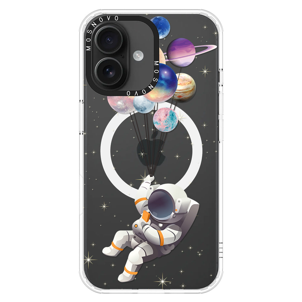 Astronaut Phone Case - iPhone 16 Plus Case - MOSNOVO