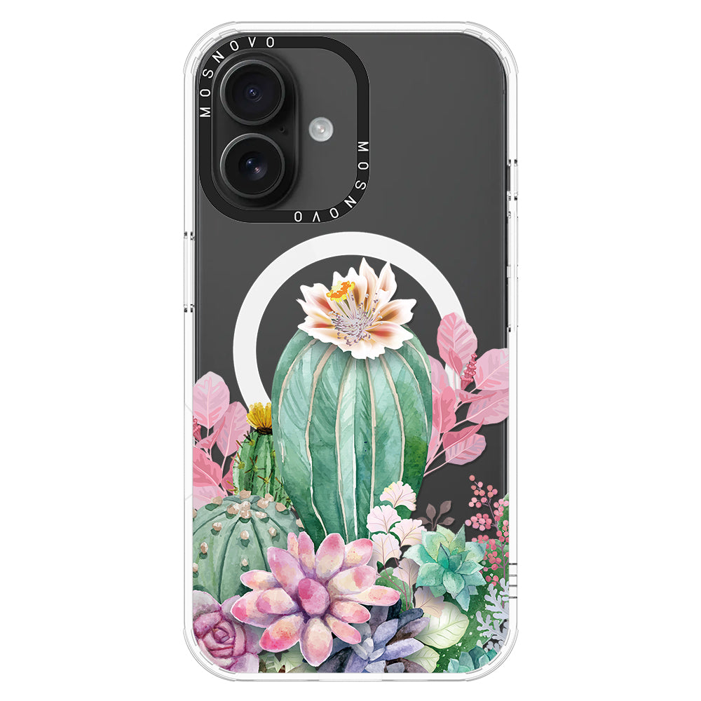 Cactaceae Phone Case - iPhone 16 Plus Case - MOSNOVO