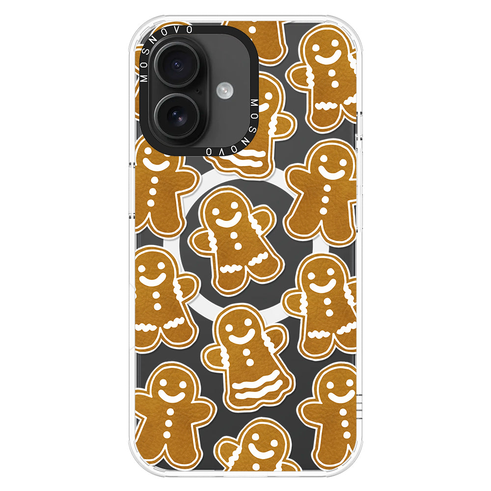 Ginger Breadman Phone Case - iPhone 16 Case - MOSNOVO