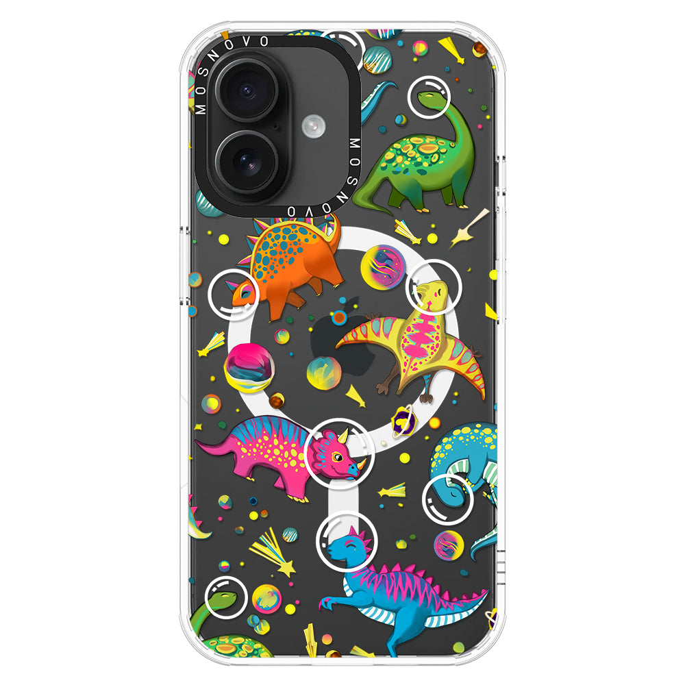 Dinosaur Planet Phone Case - iPhone 16 Plus Case - MOSNOVO