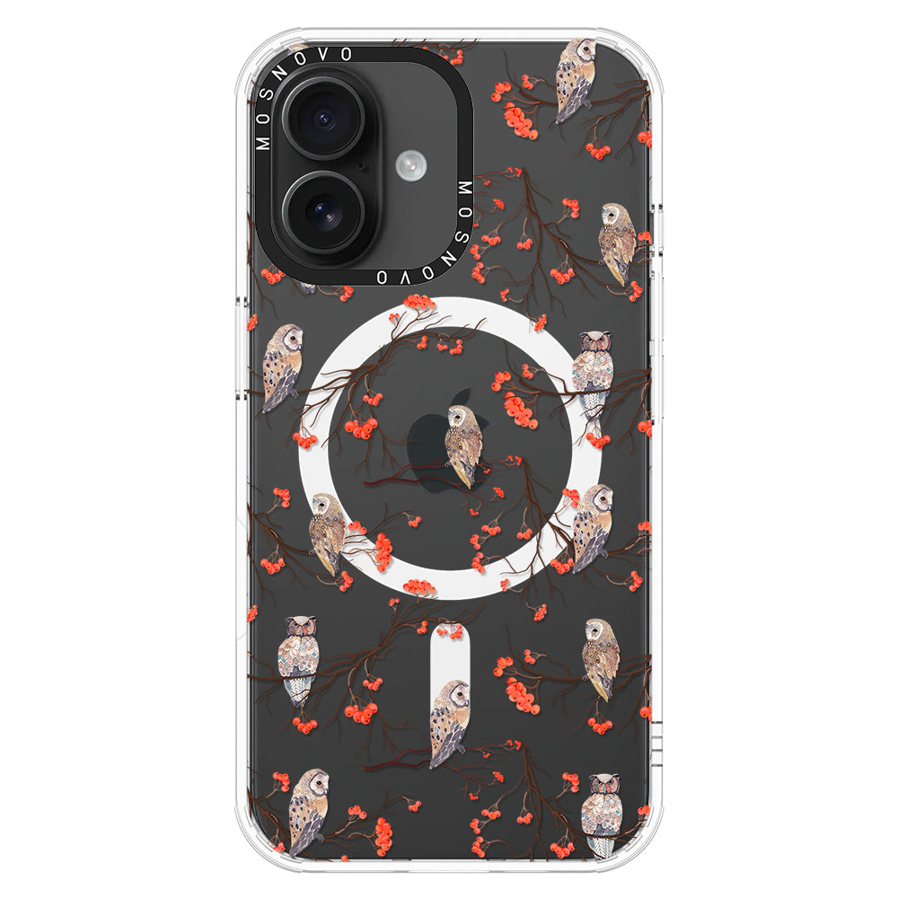 Owl Phone Case - iPhone 16 Case - MOSNOVO