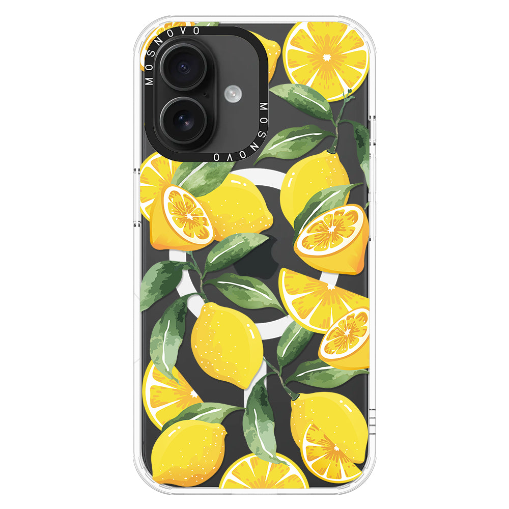 Lemon Phone Case - iPhone 16 Case - MOSNOVO