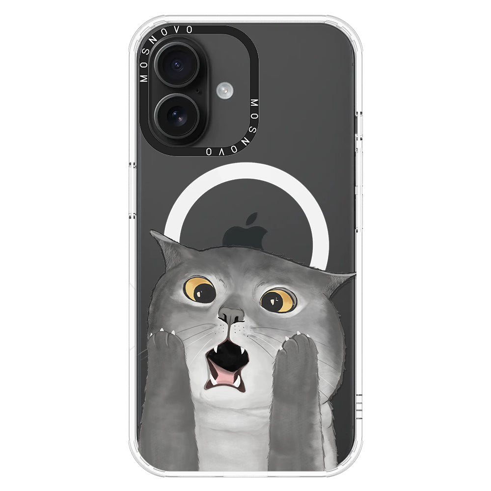 OMG Cat Phone Case - iPhone 16 Case - MOSNOVO