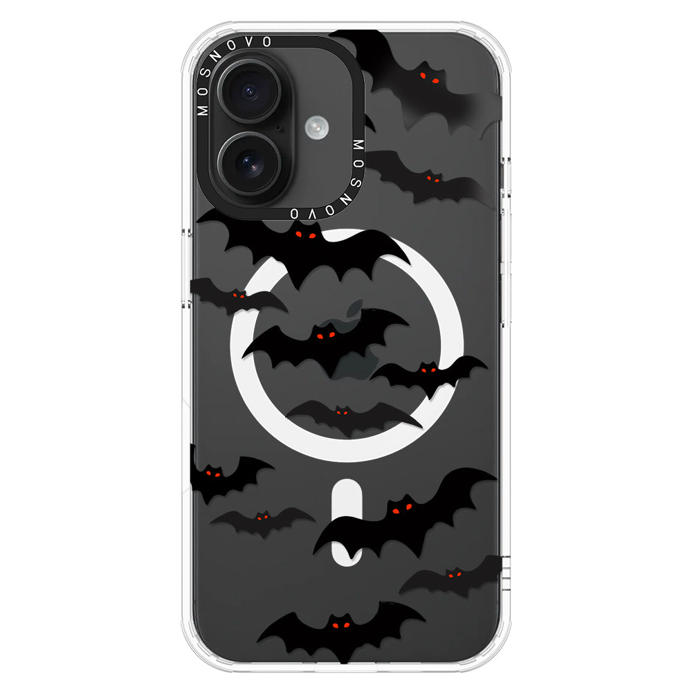 Evil Bat Phone Case - iPhone 16 Plus Case - MOSNOVO