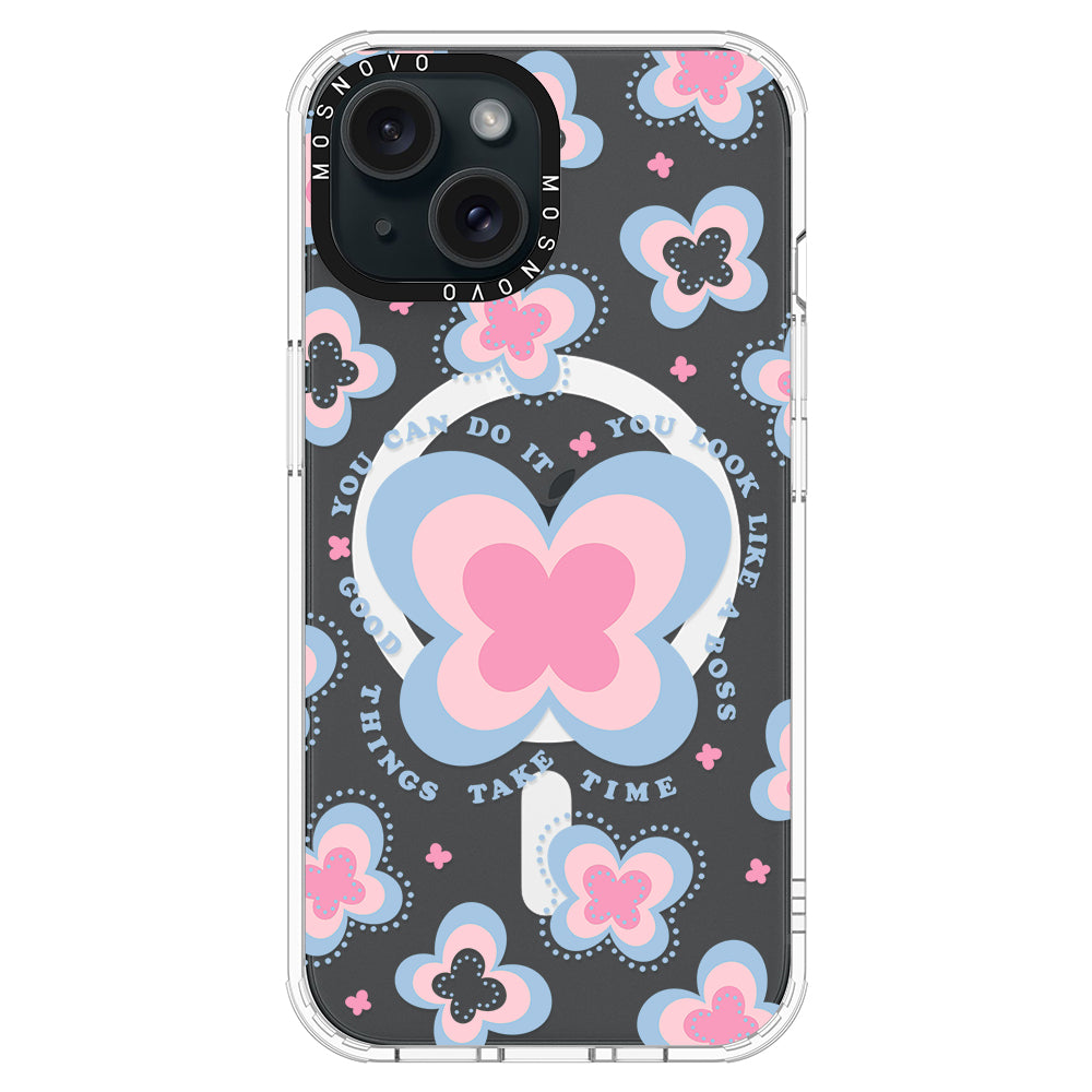 Blooming Butterflies Phone Case - iPhone 15 Plus Case