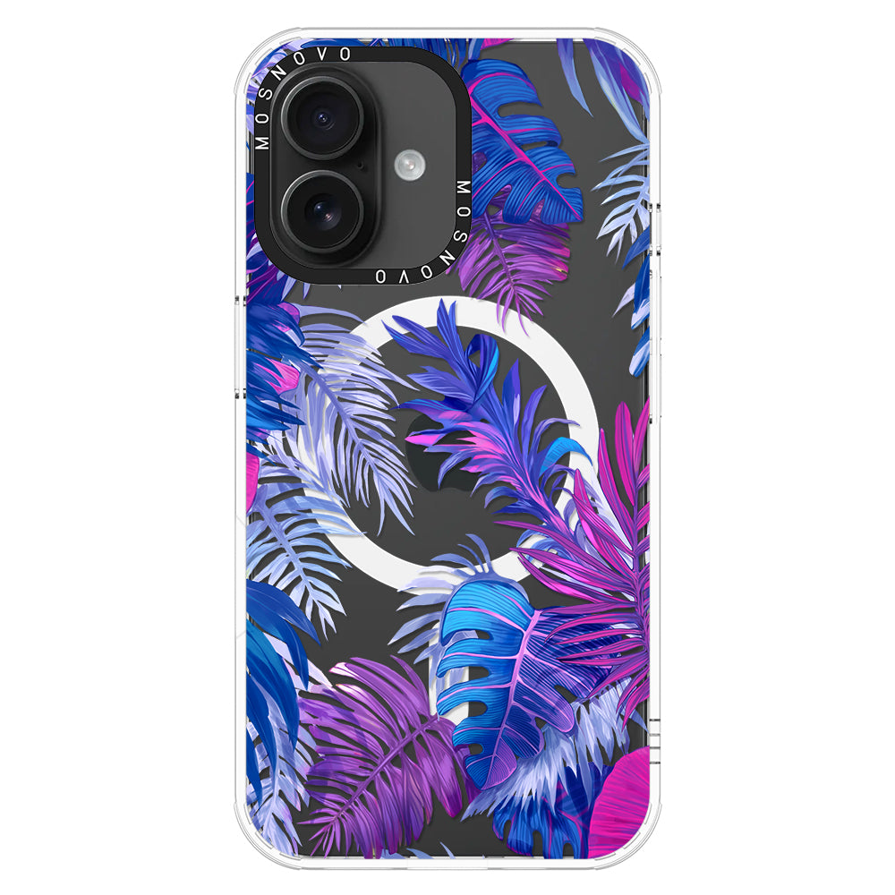 Fancy Palm Leaves Phone Case - iPhone 16 Plus Case - MOSNOVO