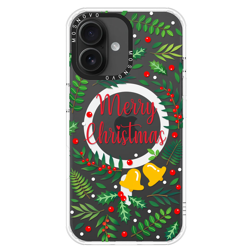 Merry Christmas Phone Case - iPhone 16 Case - MOSNOVO