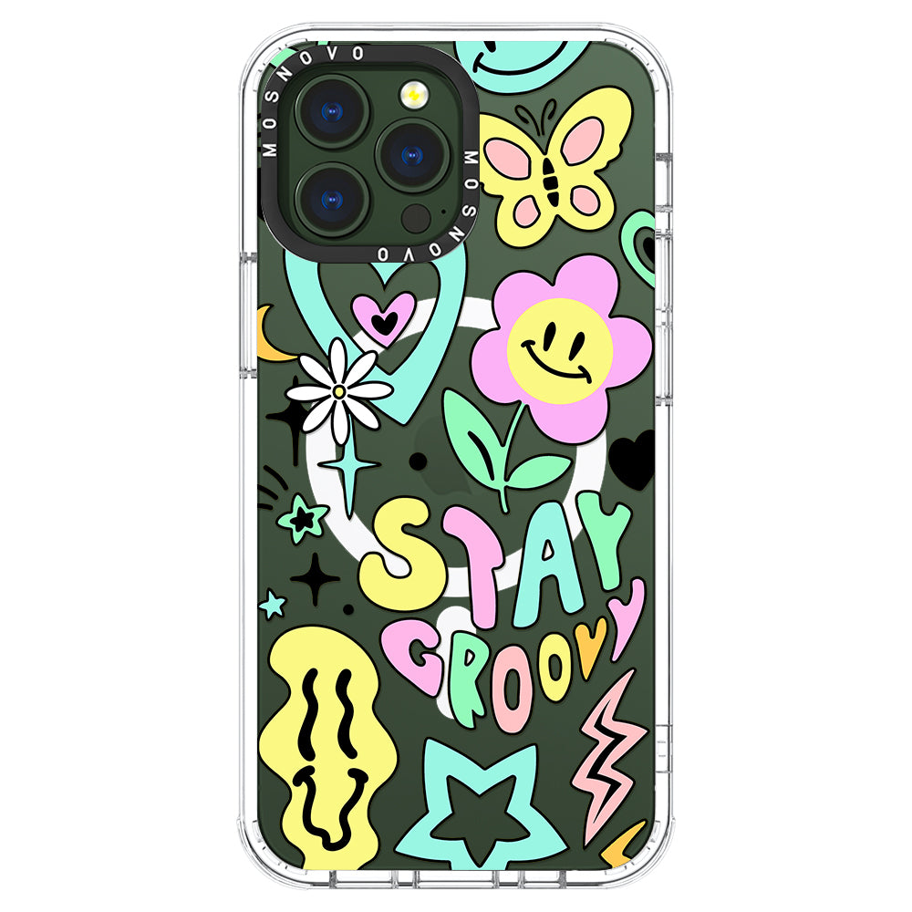 Stay Groovy Phone Case - iPhone 13 Pro Max Case