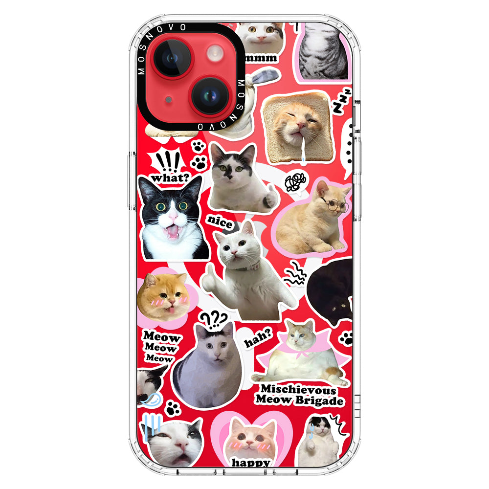 The Cat Brigade Phone Case - iPhone 14 Plus Case