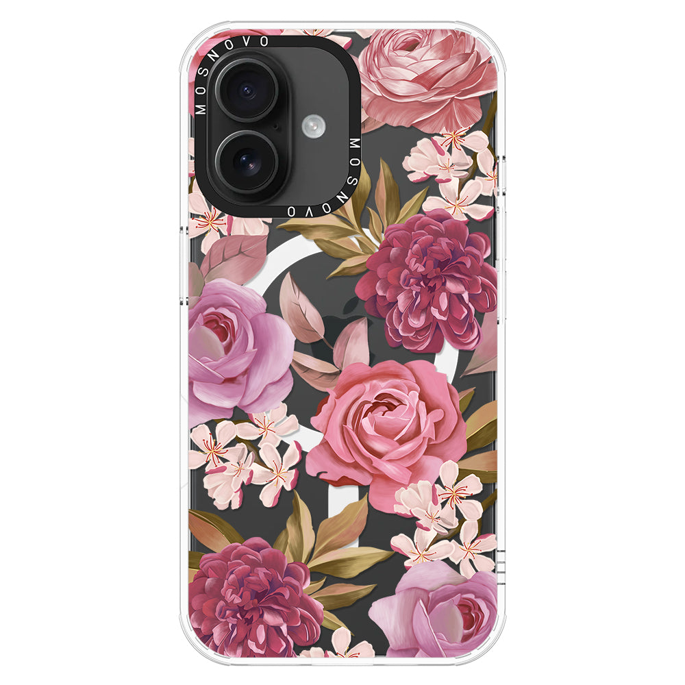 Blossom Flowe Floral Phone Case - iPhone 16 Case - MOSNOVO