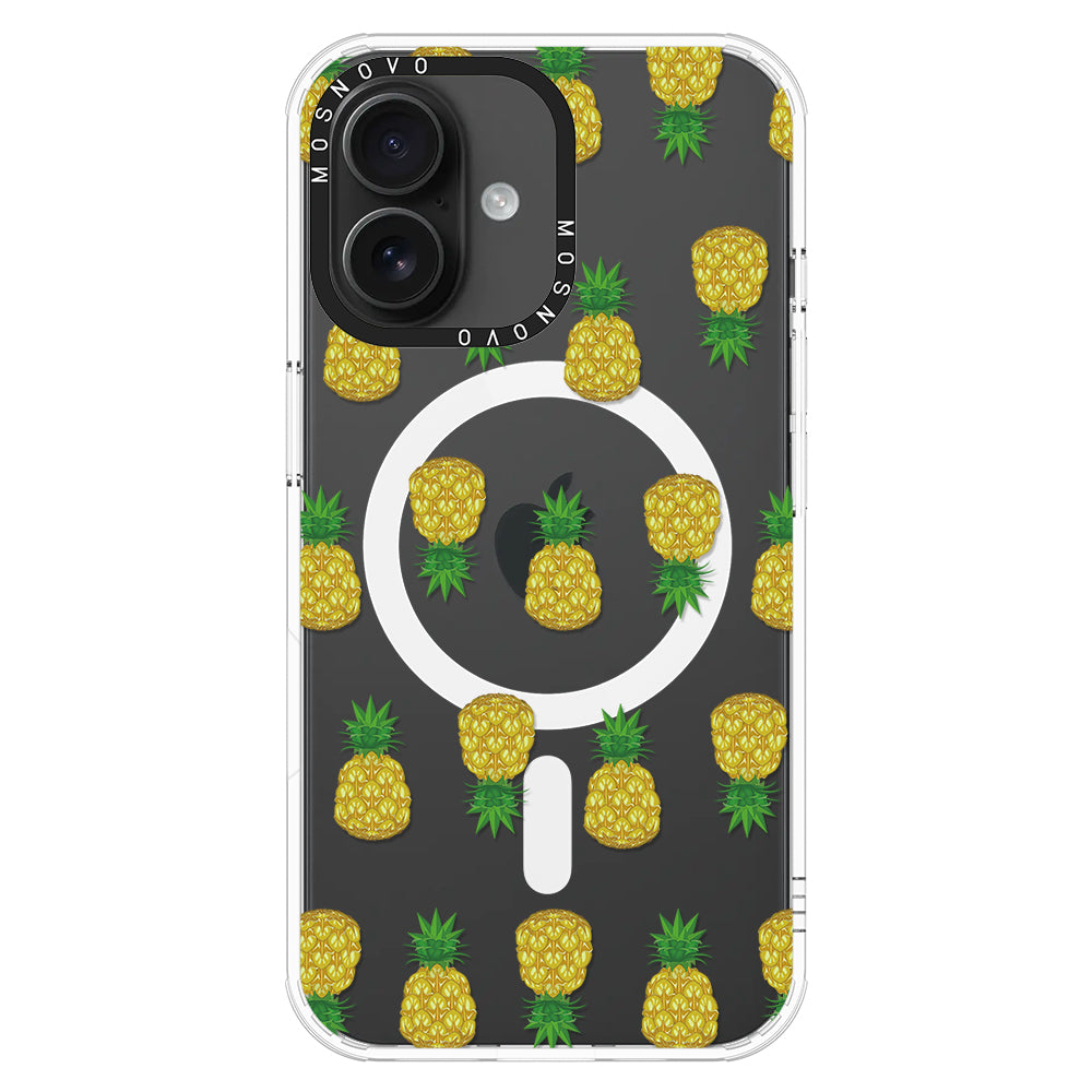 Cute Pineapples Phone Case - iPhone 16 Plus Case - MOSNOVO