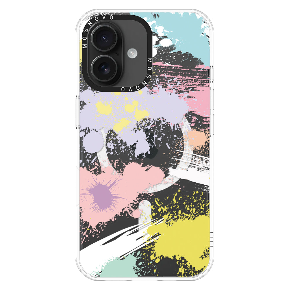 Splash Paint Phone Case - iPhone 16 Case - MOSNOVO