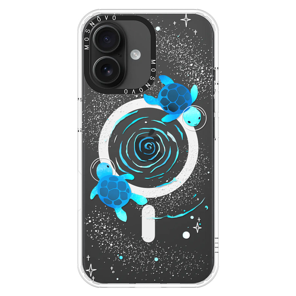 Space Turtle Phone Case - iPhone 16 Plus Case - MOSNOVO