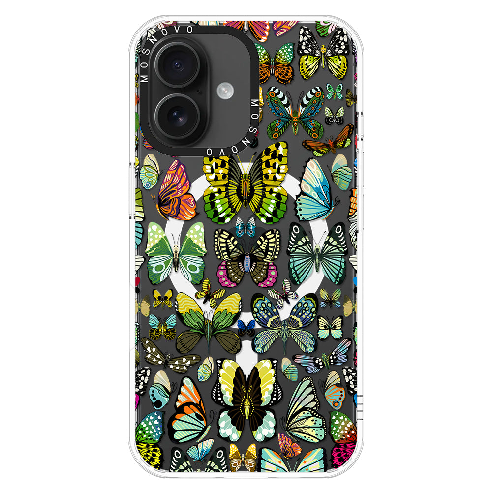 Butterflies Phone Case - iPhone 16 Case - MOSNOVO