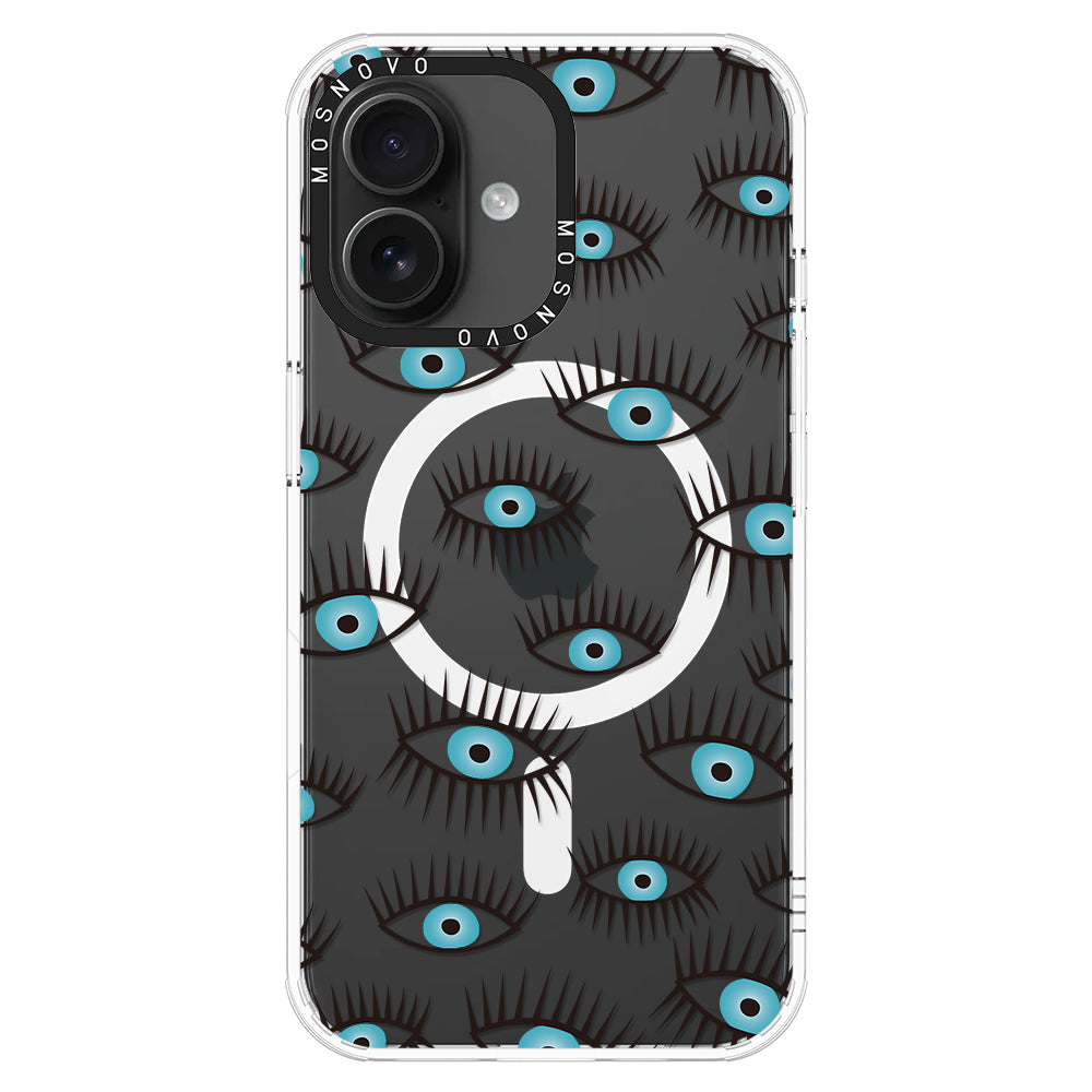 Evil Eye Phone Case - iPhone 16 Plus Case - MOSNOVO