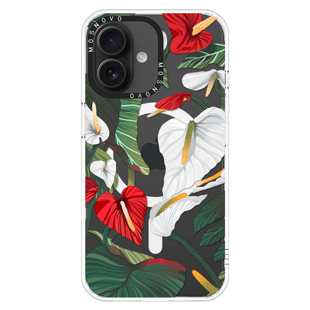 Anthurium Phone Case - iPhone 16 Case - MOSNOVO