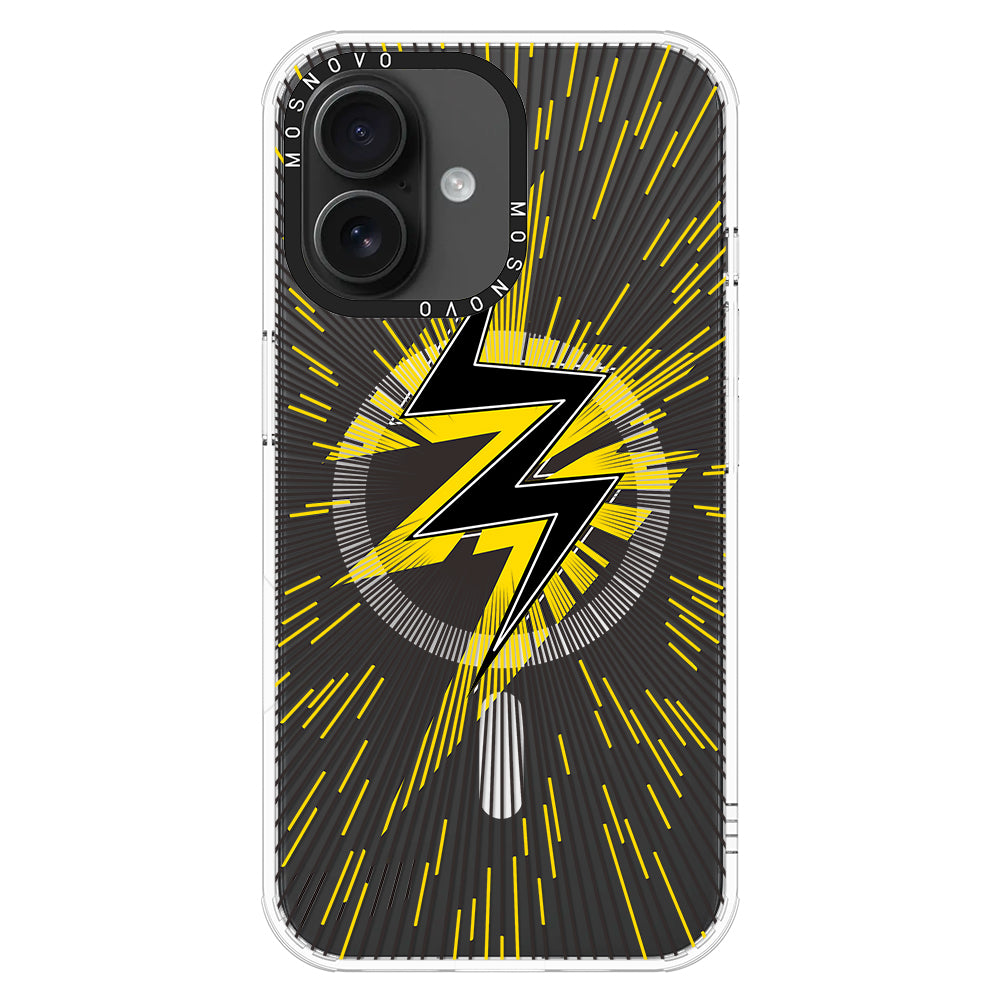 Lightning Bolt Phone Case - iPhone 16 Plus Case - MOSNOVO