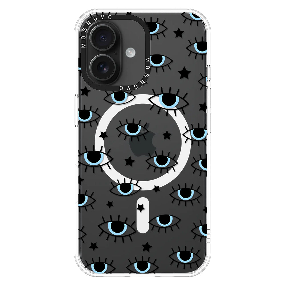 Hippie Eye Phone Case - iPhone 16 Plus Case - MOSNOVO