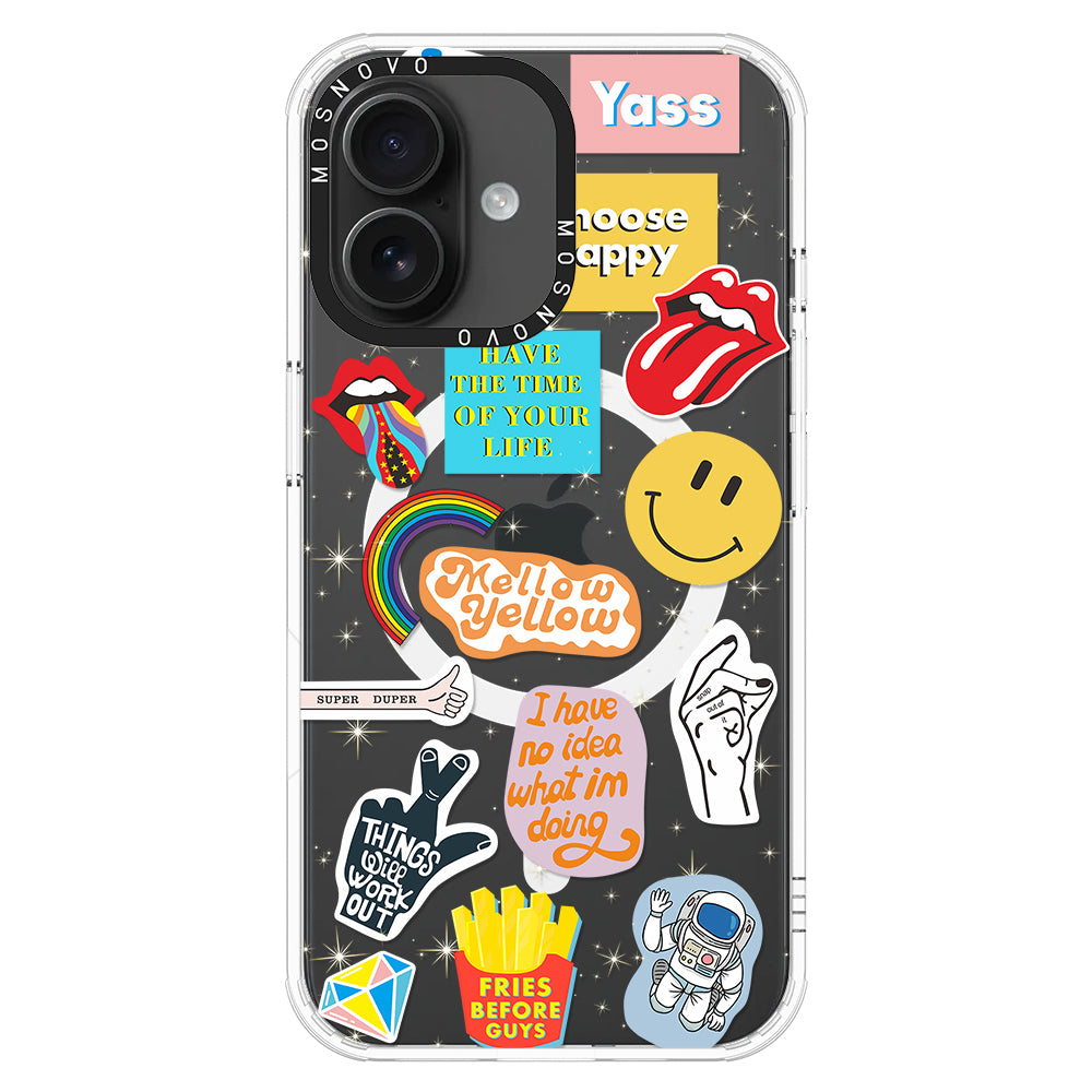 Pop Culture Phone Case - iPhone 16 Plus Case - MOSNOVO