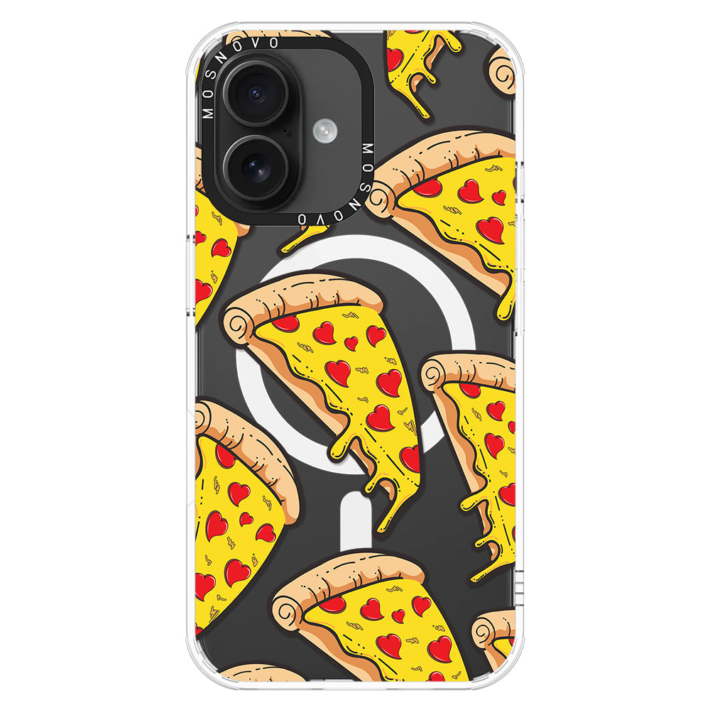 Pizza Phone Case - iPhone 16 Plus Case - MOSNOVO