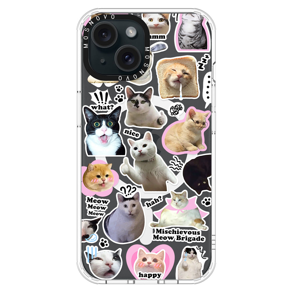 The Cat Brigade Phone Case - iPhone 15 Plus Case