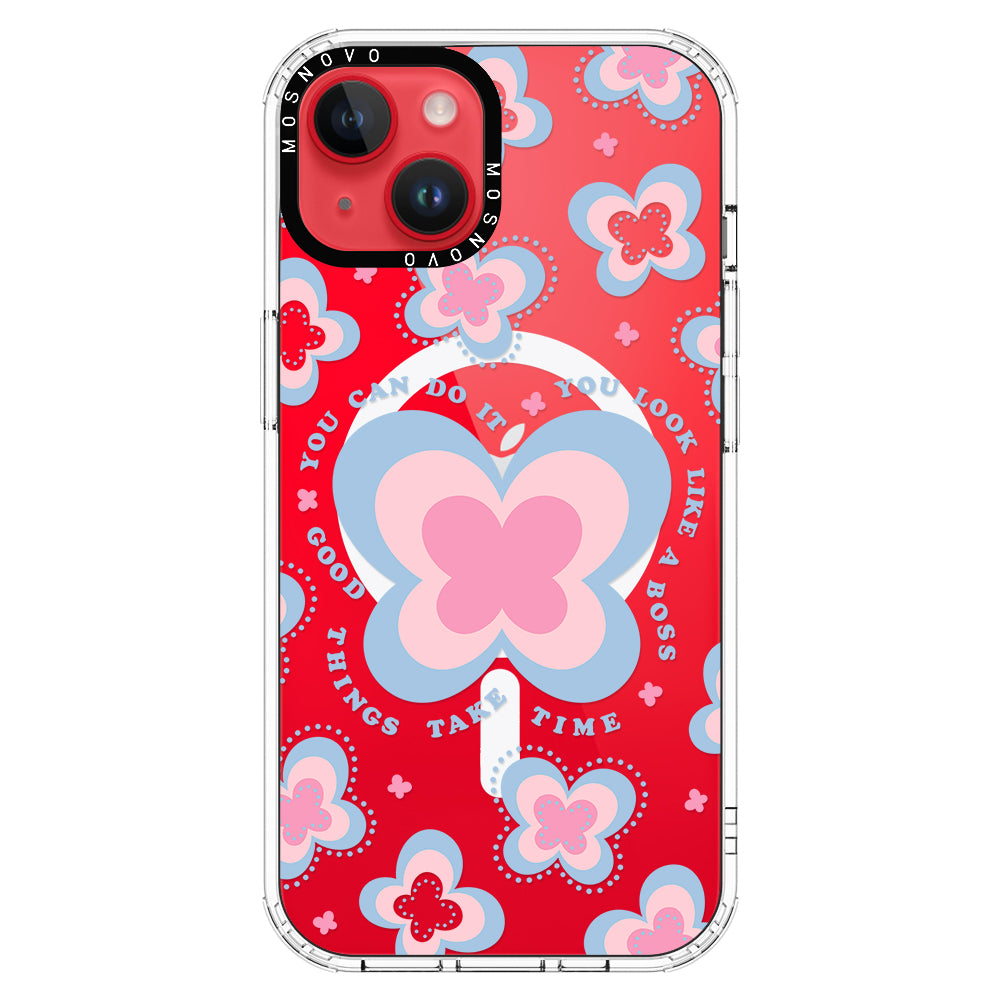 Blooming Butterflies Phone Case - iPhone 14 Plus Case