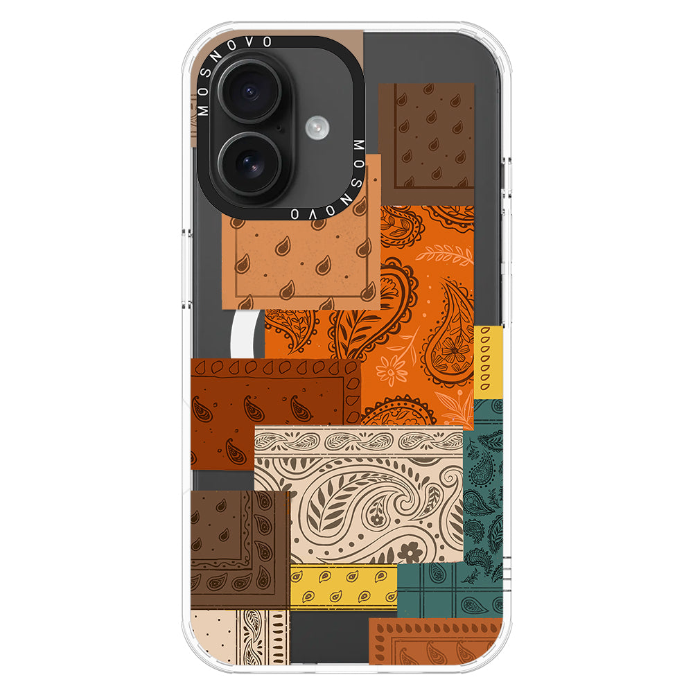 Vintage Paisley Phone Case - iPhone 16 Case - MOSNOVO