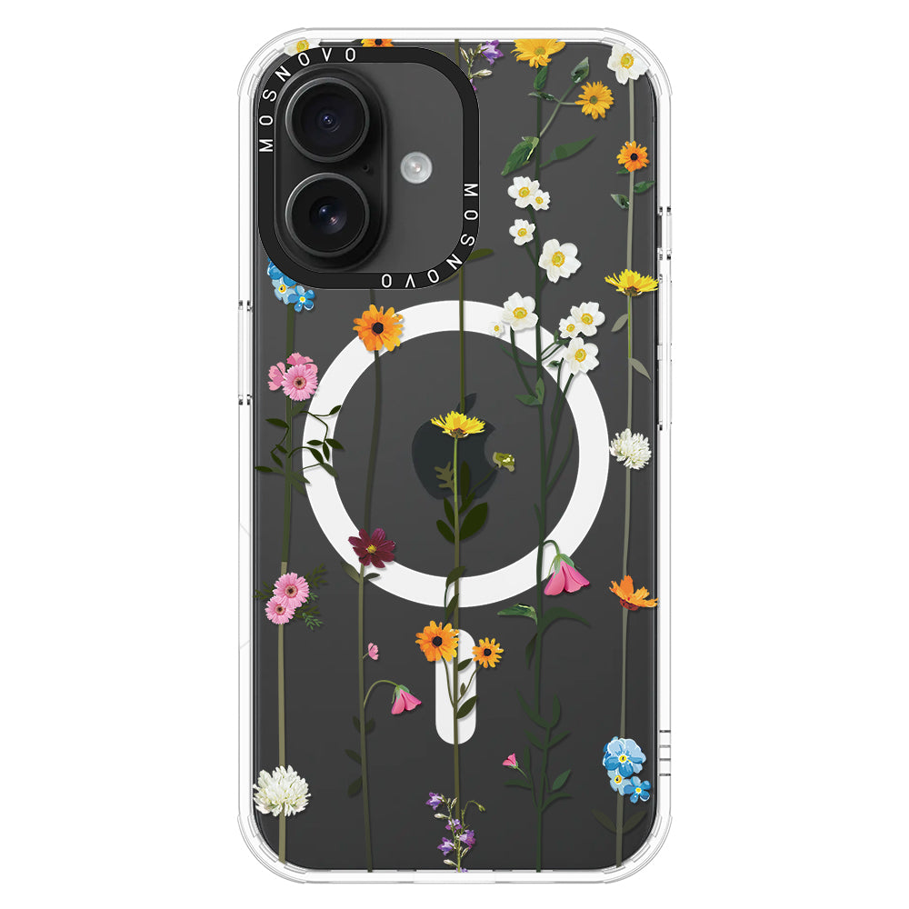 Wildflowers Phone Case - iPhone 16 Plus Case - MOSNOVO