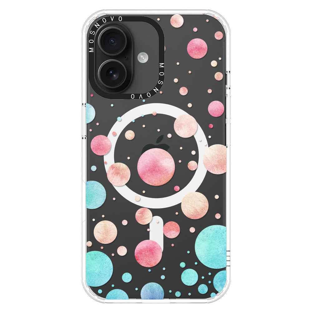 Colorful Bubbles Phone Case - iPhone 16 Case - MOSNOVO