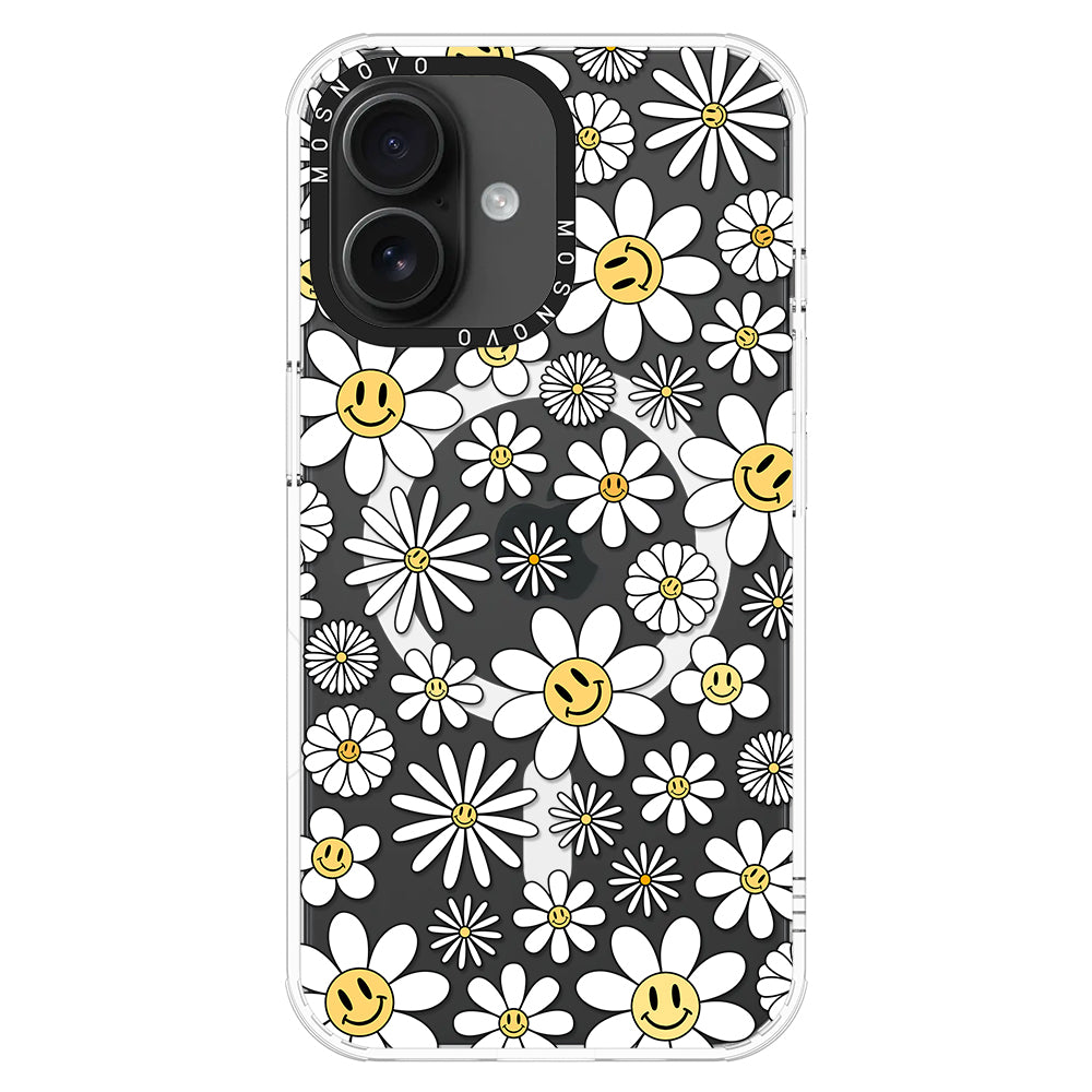 Happy Daisy Blooms Phone Case - iPhone 16 Case