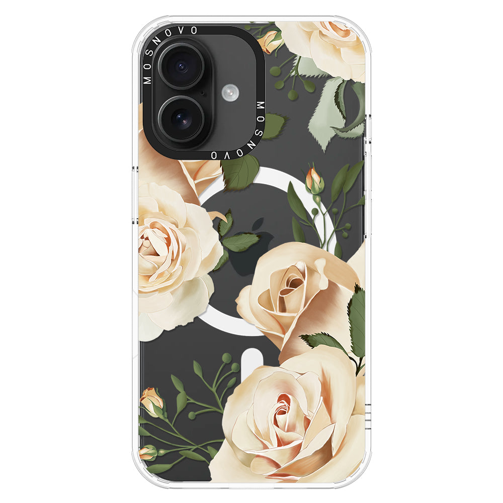 Champagne Roses Phone Case - iPhone 16 Plus Case - MOSNOVO