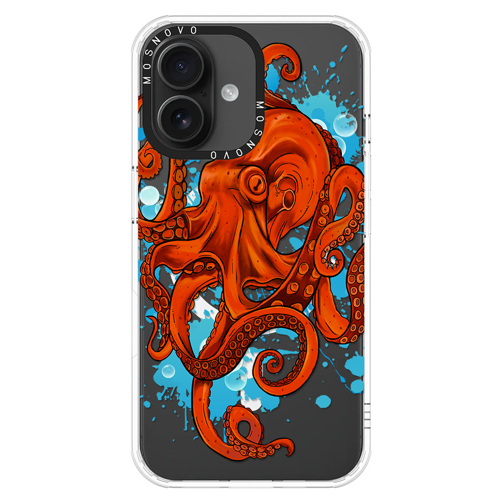 Octupus Phone Case - iPhone 16 Plus Case - MOSNOVO