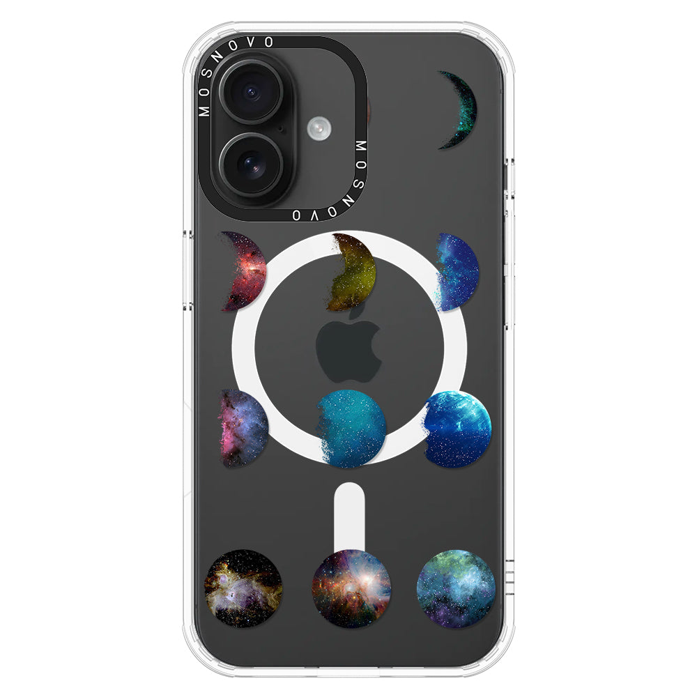 Moon Phase Phone Case - iPhone 16 Case - MOSNOVO