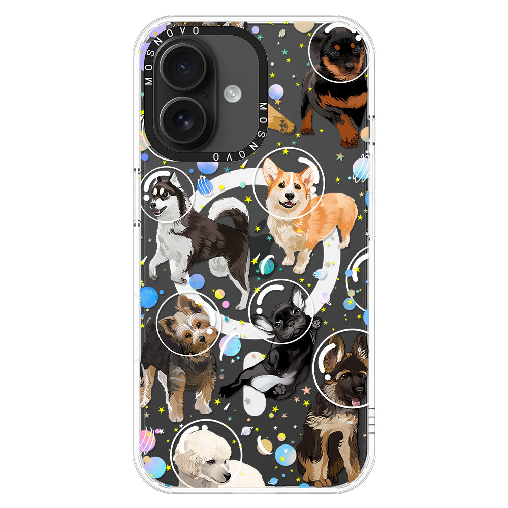 Space Dog Phone Case - iPhone 16 Case - MOSNOVO