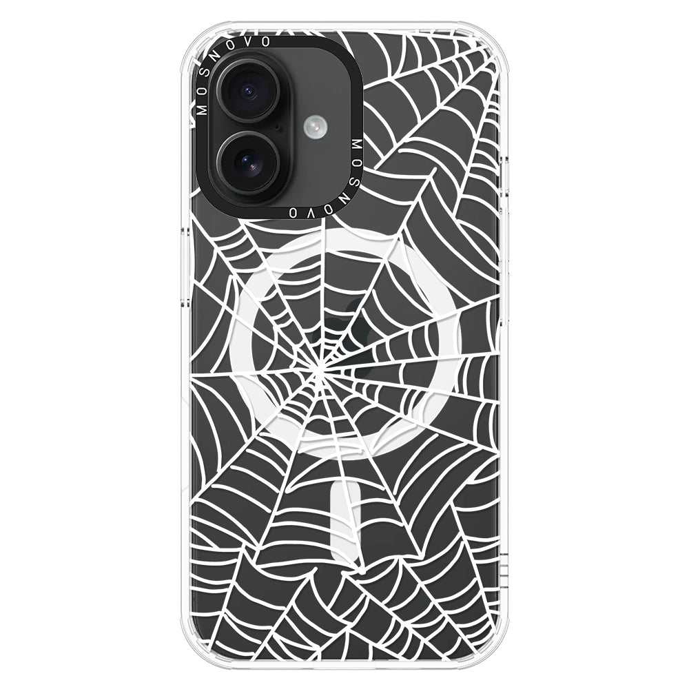 Spider Web Phone Case - iPhone 16 Plus Case - MOSNOVO