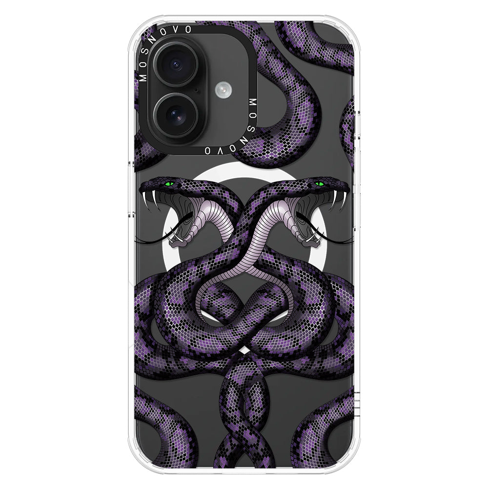 Mystery Snake Phone Case - iPhone 16 Plus Case - MOSNOVO