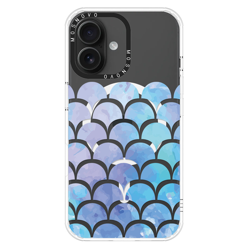 Mermaid Scales Phone Case - iPhone 16 Plus Case - MOSNOVO