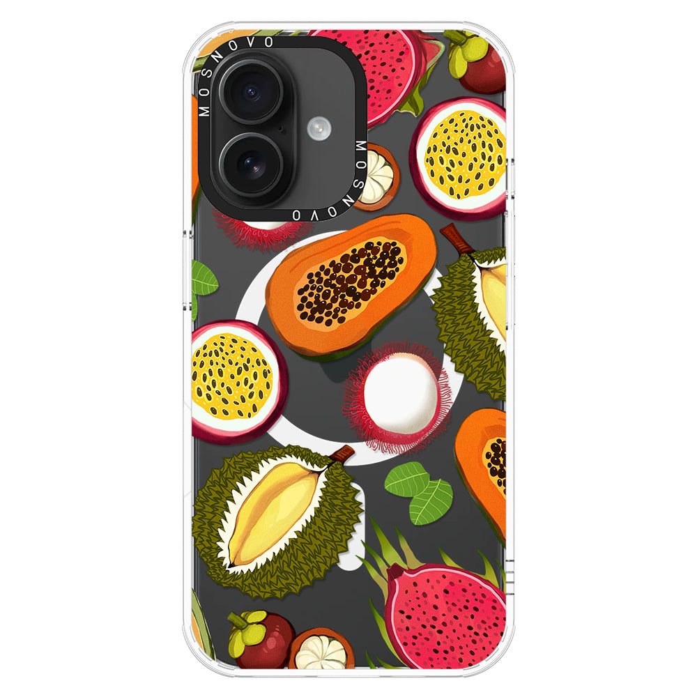 Tropical Fruit Phone Case - iPhone 16 Case - MOSNOVO