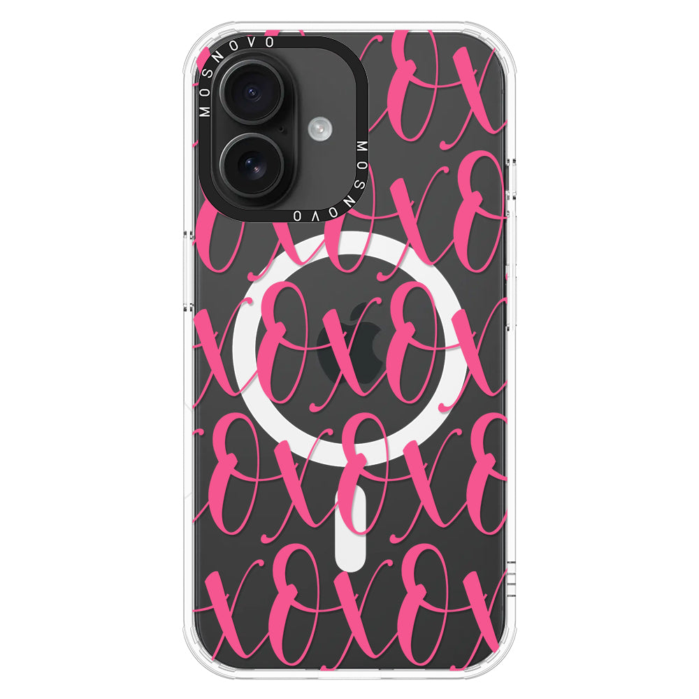 XOXO Phone Case - iPhone 16 Plus Case - MOSNOVO