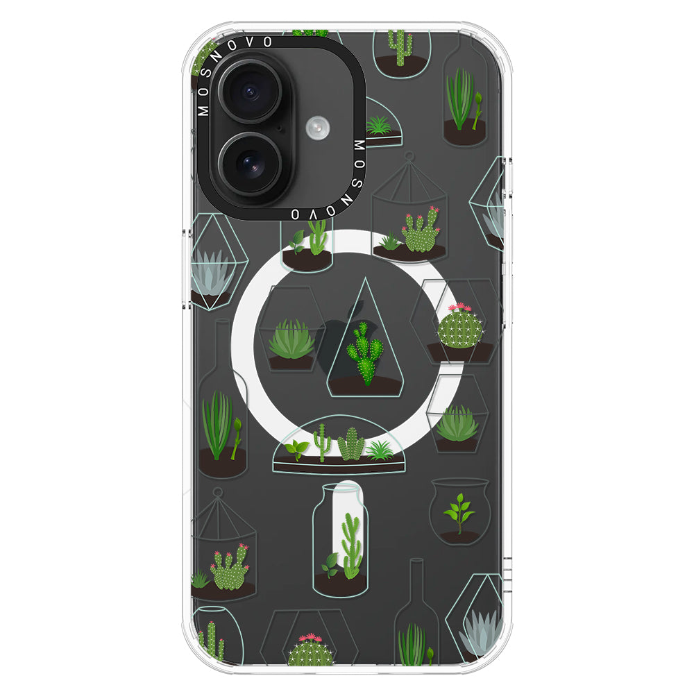 Cactus Plant Phone Case - iPhone 16 Plus Case - MOSNOVO