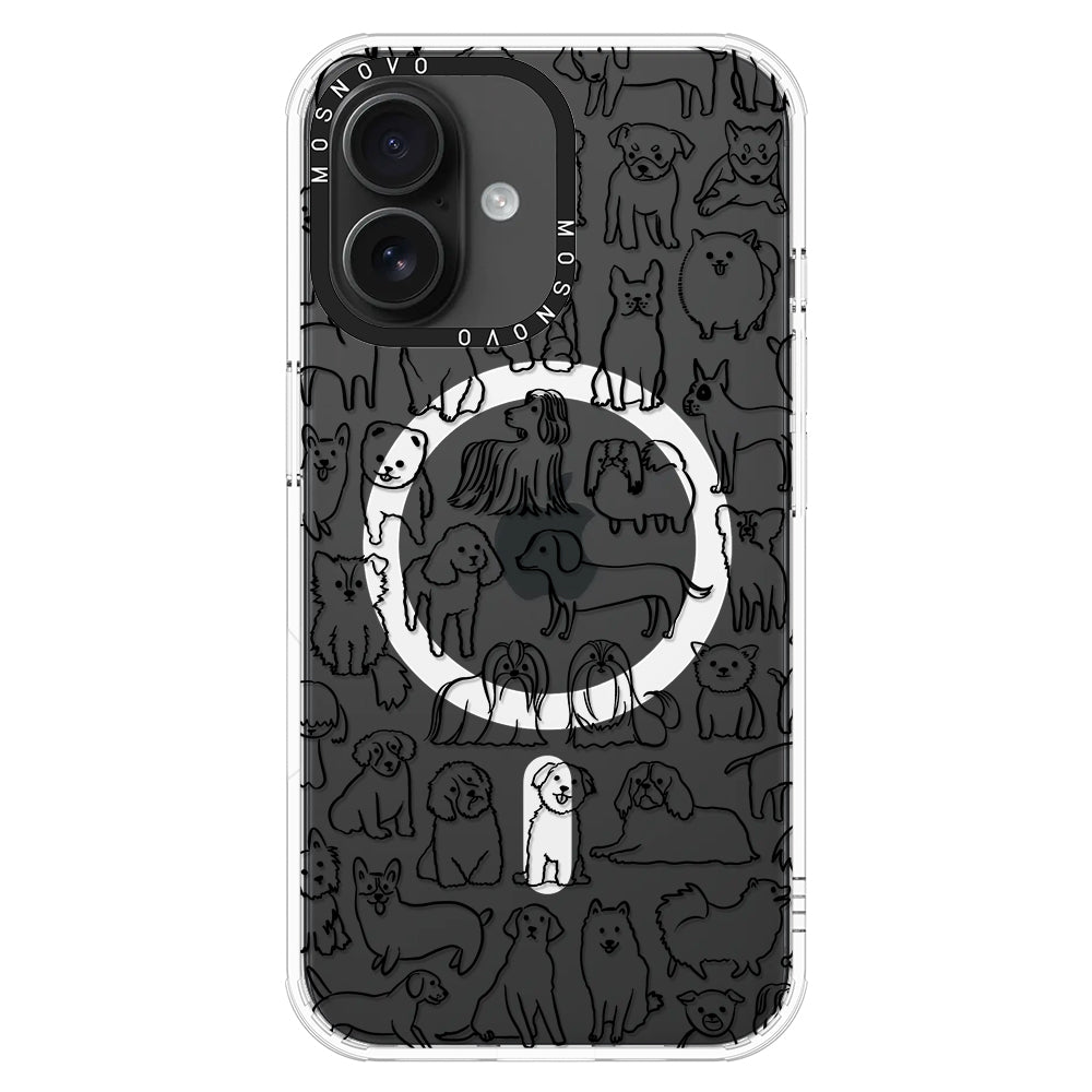 Dogs Phone Case - iPhone 16 Case - MOSNOVO