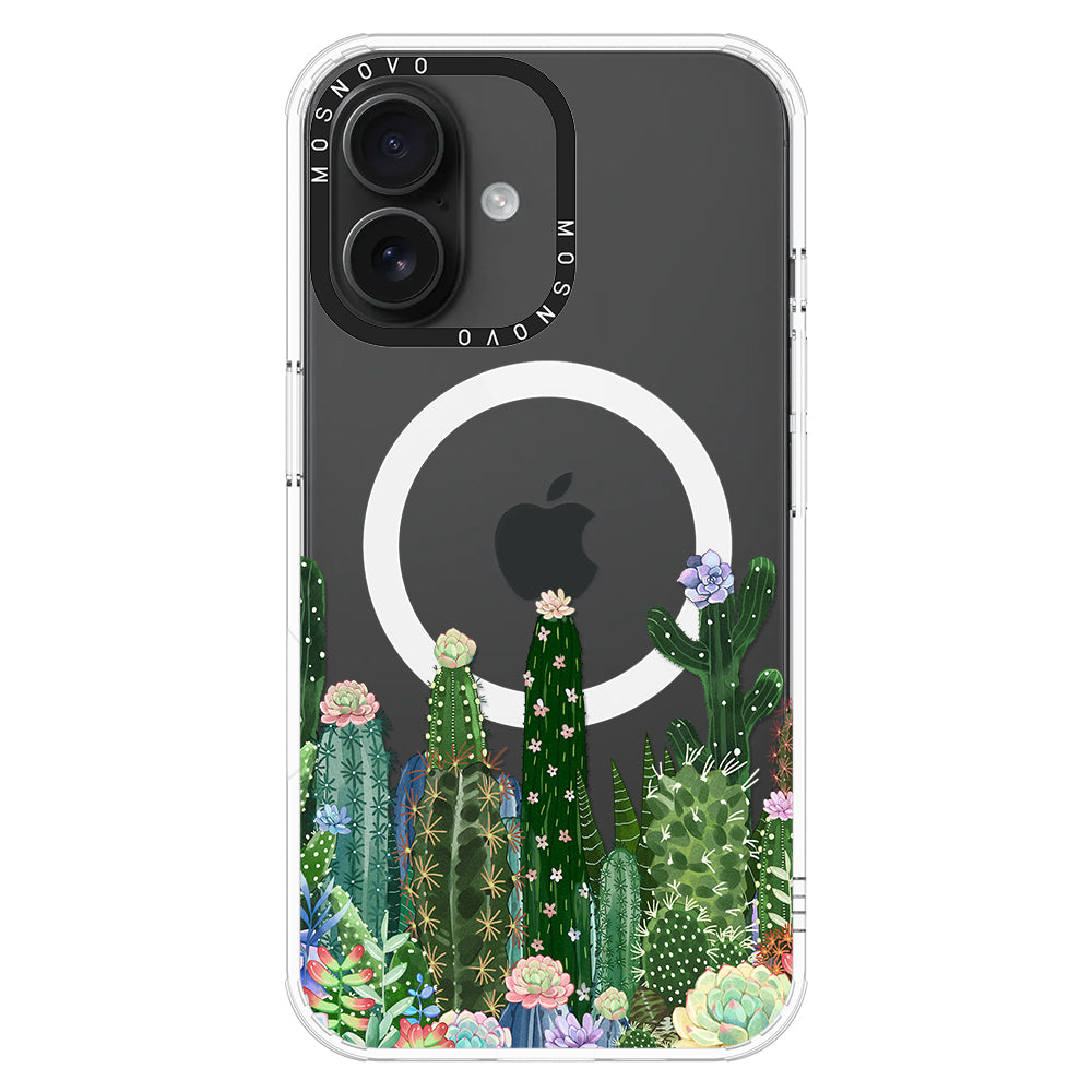 Desert Cactus Phone Case - iPhone 16 Plus Case - MOSNOVO