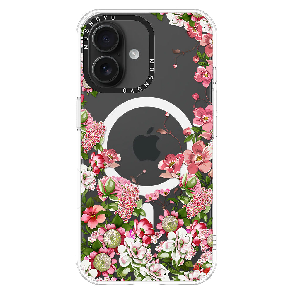 Blooms Phone Case - iPhone 16 Plus Case - MOSNOVO