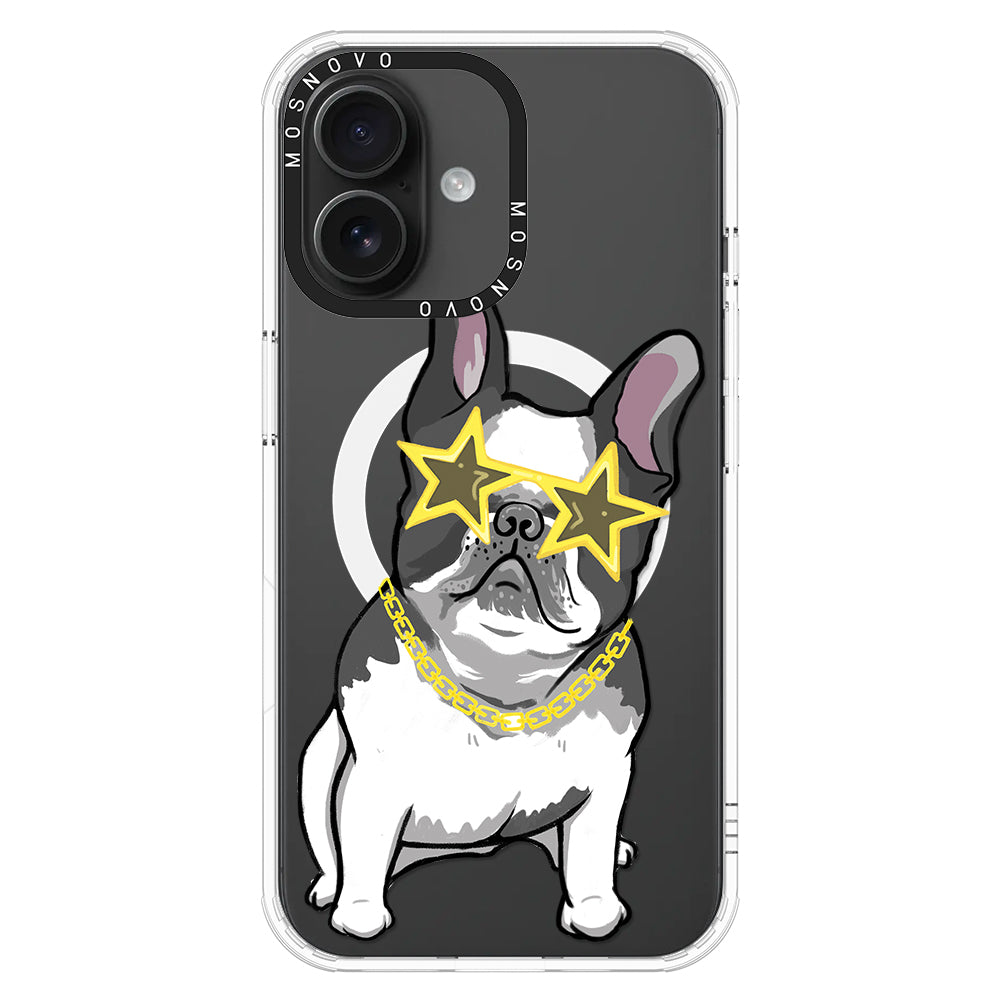 Cool French Bulldog Phone Case - iPhone 16 Plus Case - MOSNOVO