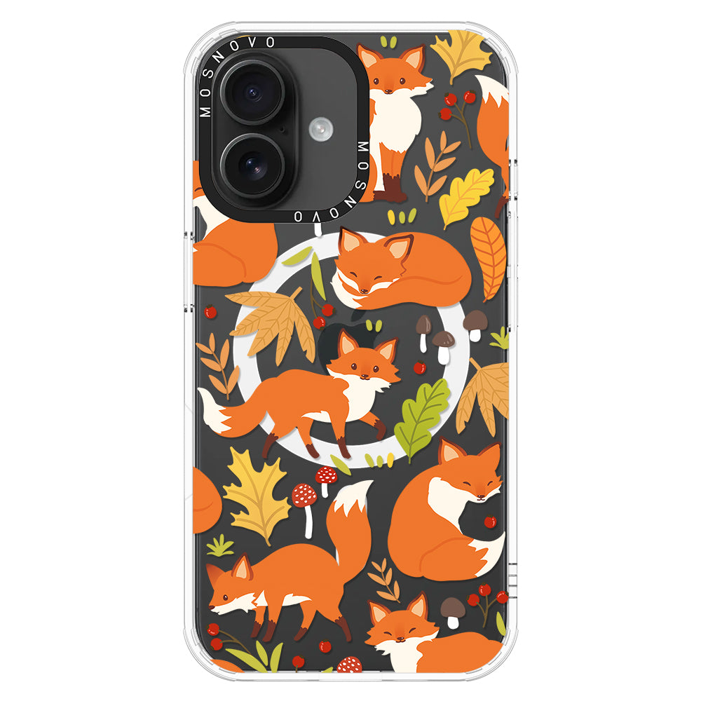 Autumn Fox Phone Case - iPhone 16 Plus Case - MOSNOVO