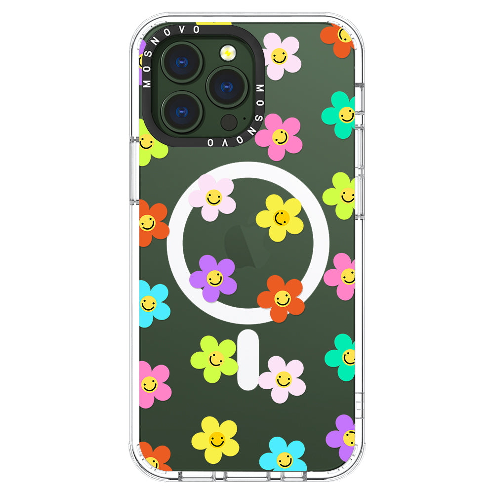 Smile Floral Phone Case - iPhone 13 Pro Case