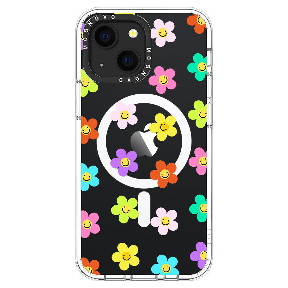 Smile Floral Phone Case - iPhone 13 Case