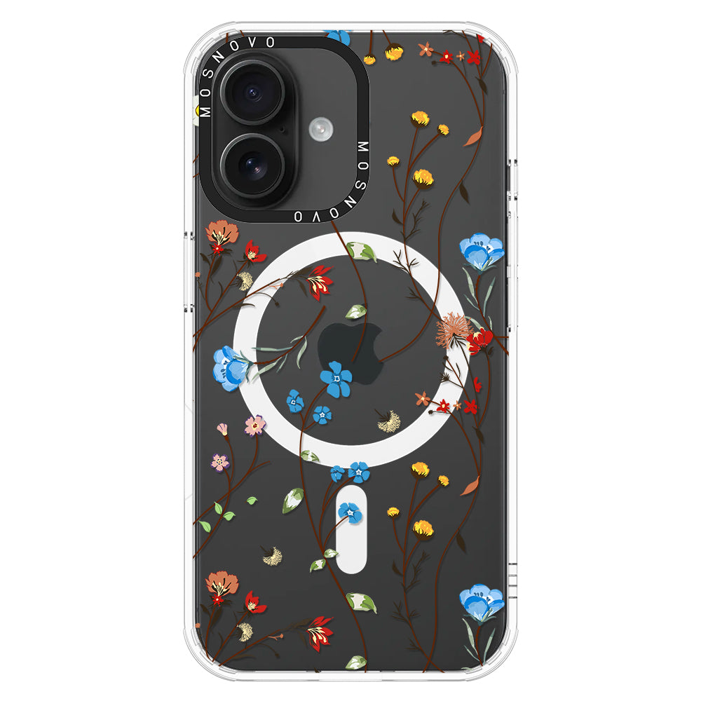 Wildflowers Phone Case - iPhone 16 Plus Case - MOSNOVO